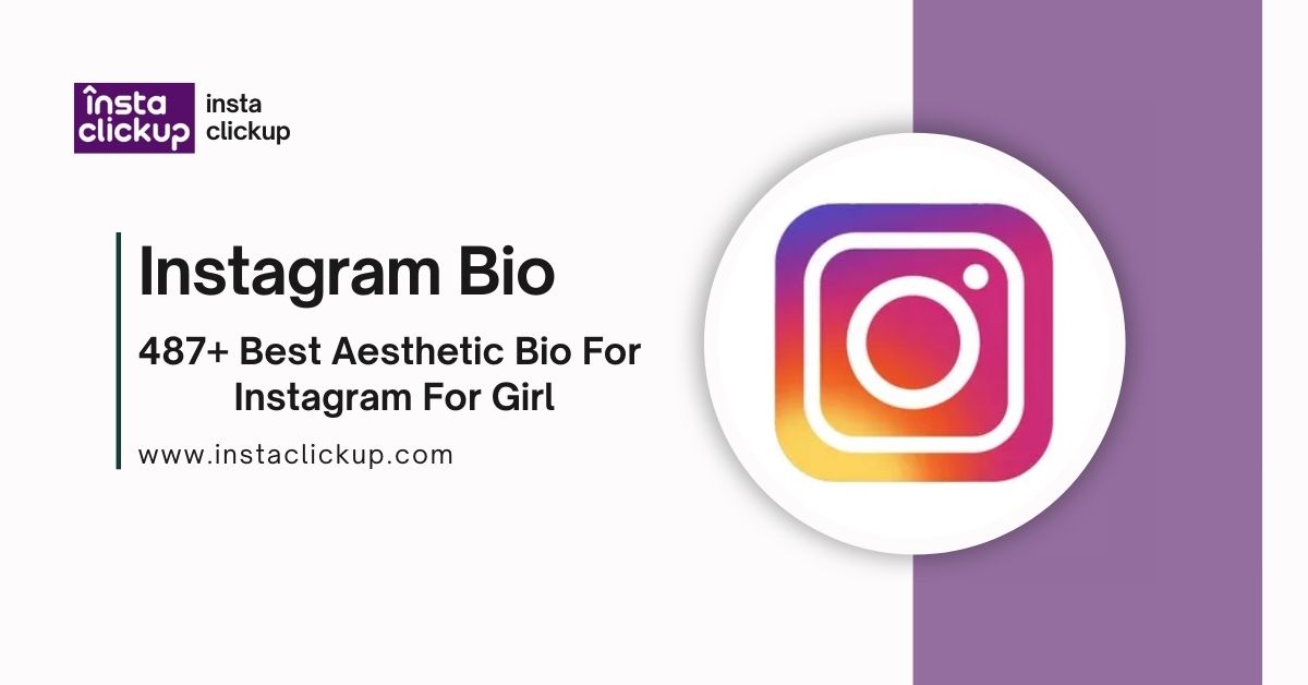 487+ Best Aesthetic Bio For Instagram For Girl