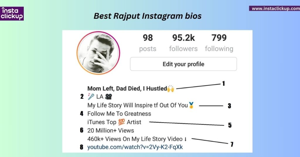 Best Rajput Instagram bios