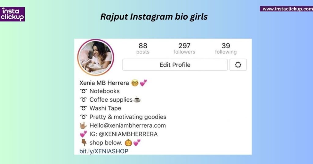 Rajput Instagram bio girls