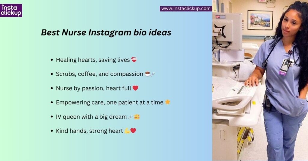 Best Nurse Instagram bio ideas