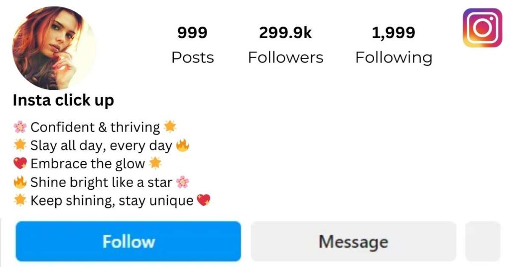 Instagram Bio for Girls Simple