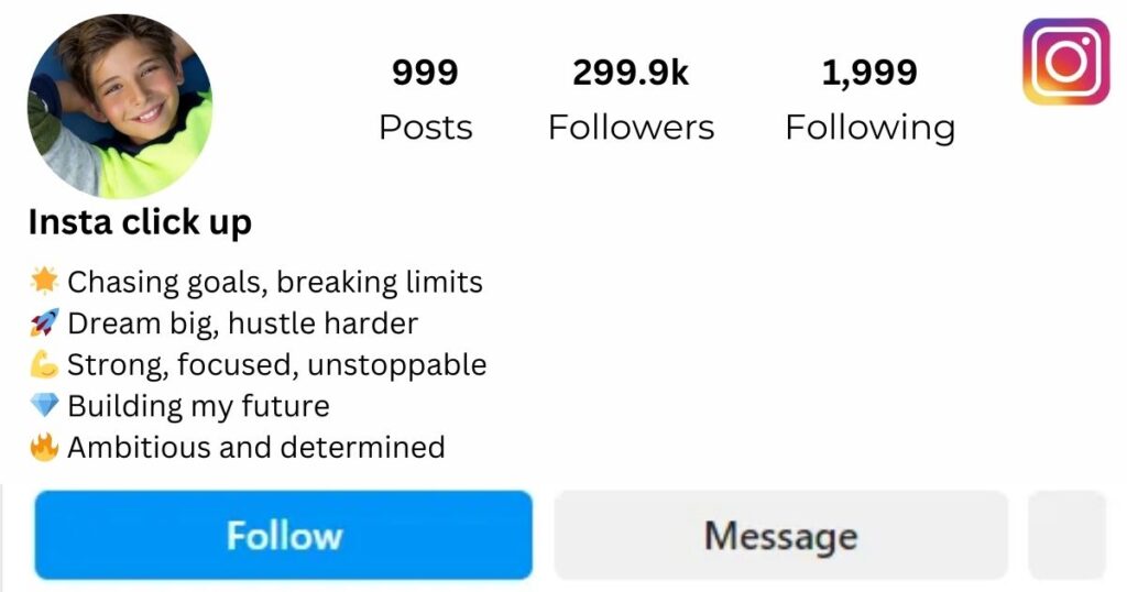 Unique Instagram Bio For boy