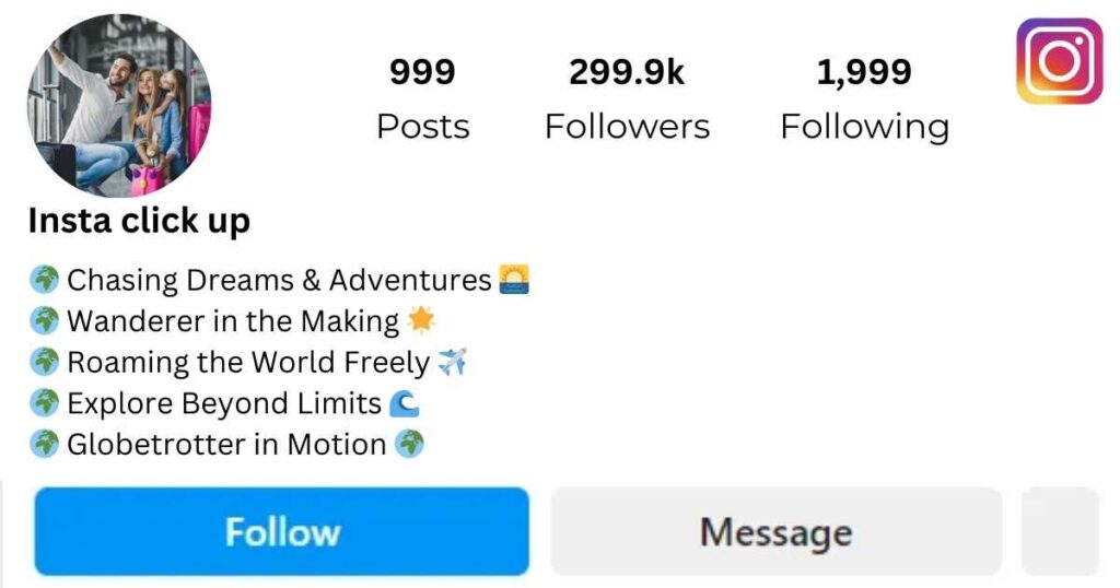 Instagram Bio For Travel Lover Boy