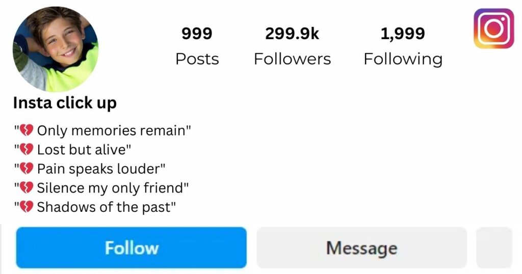 Broken Heart Instagram Bio For Boy