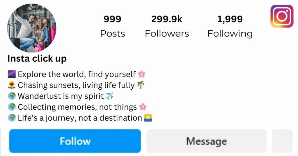 Instagram Bio Travel Quotes