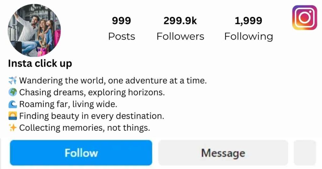 Travel Bio For Instagram Bio Ideas