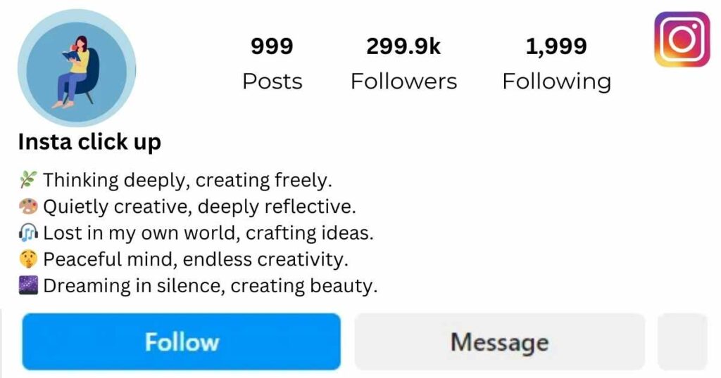 Creative Introvert Bio For Instagram