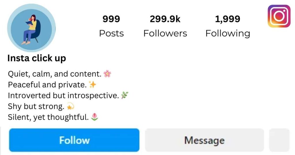 Short Introvert Bio For Instagram For Girl