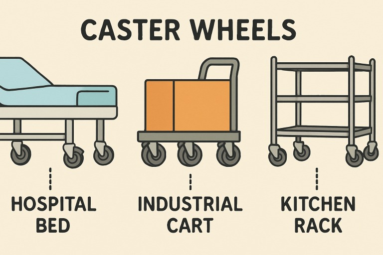 Casters Transform Spaces